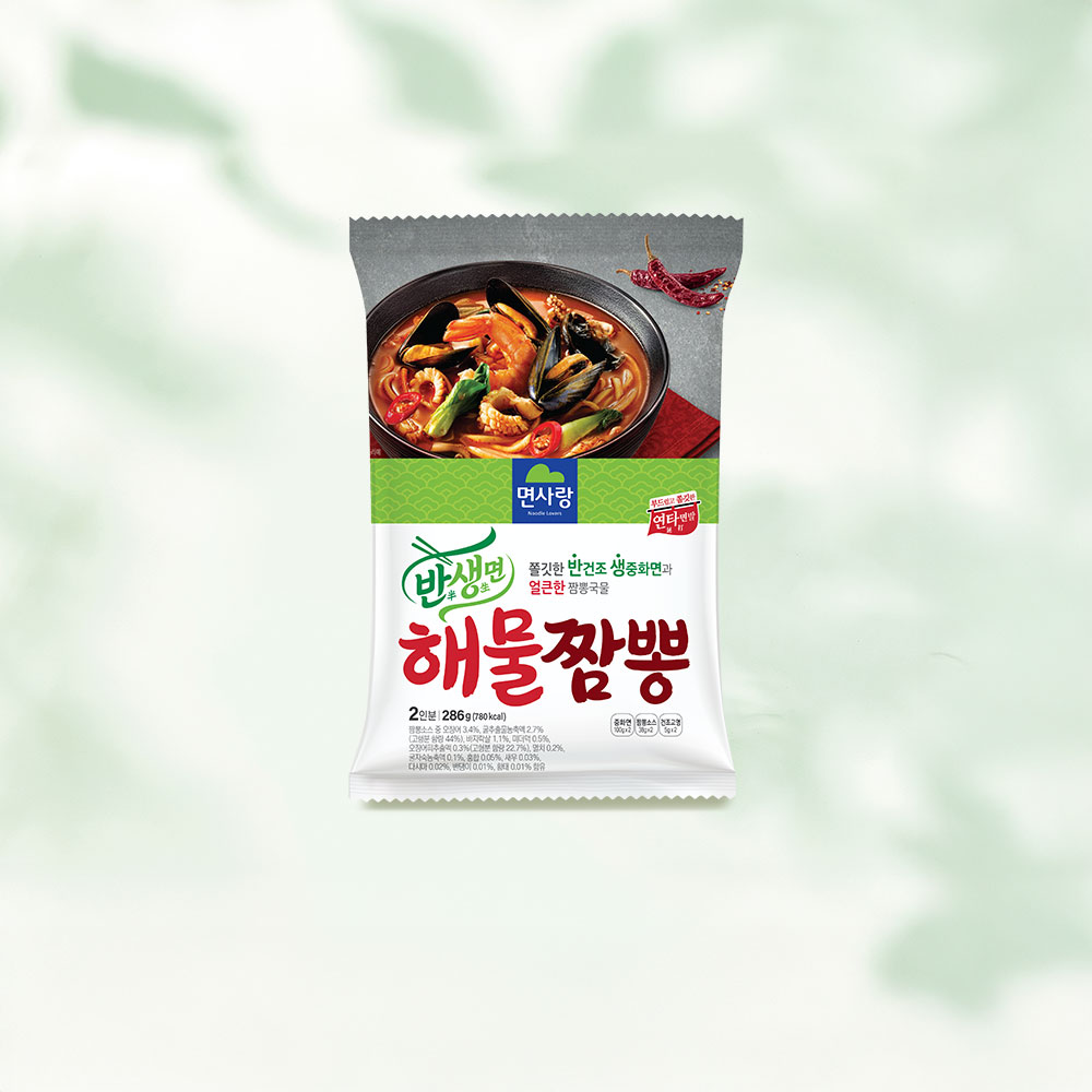 반생면 해물짬뽕 출시