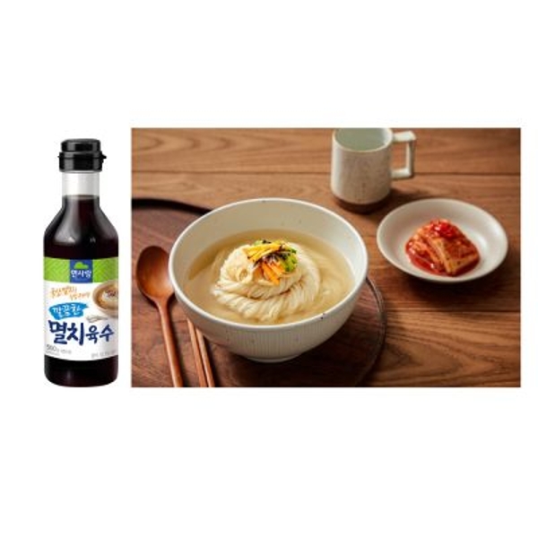 누들플래닛 웹용 면사랑 가정용 한식 소스 깔끔한 멸치육수 출시 1 400x400
